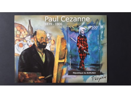 Umetnost - Paul Cezanne - Burundi 2012. U133-1