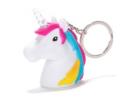 Unicorn Led Keychain