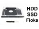 Univerzalna fioka za HDD/SSD 9.5mm - SATA slika 2