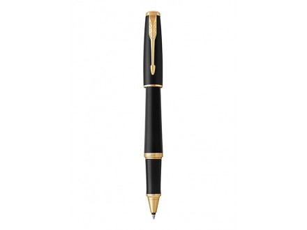 Urban Rollerball Pen, Muted Black and Gold Trim with Fine Point Black - Parker
