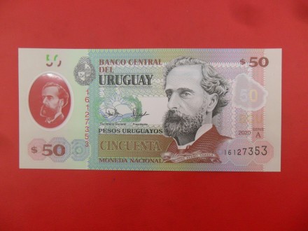 Urugvaj-Uruguay 50 Pesos 2020, v9, P7680