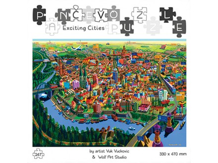 Uzbudljivi Gradovi Puzzle, Pančevo