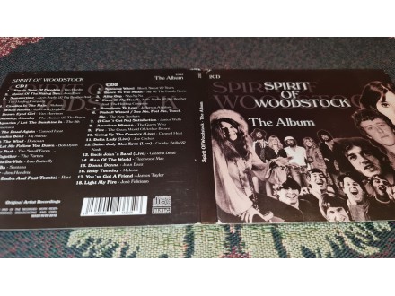 VA - The spirit of Woodstock, The album 2CDa , ORIG.