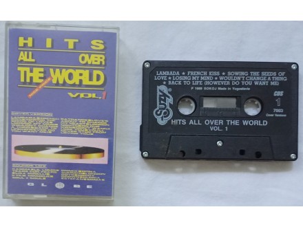 VARIOUS  - HITS  ALL  OVER  THE  WORLD  Vol 1.