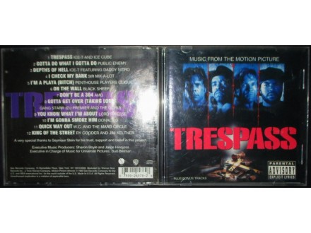 Various-Soundtrack Movie Trespass+Bonus Track (1997) CD