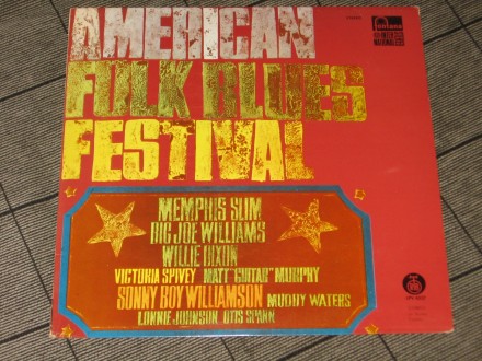 Various ‎– American Folk Blues Festival