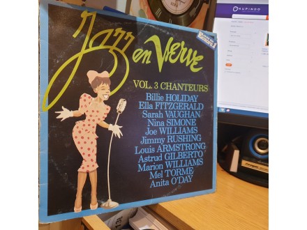 Various ‎– Jazz En Verve Vol. 3 - Chanteurs, LP