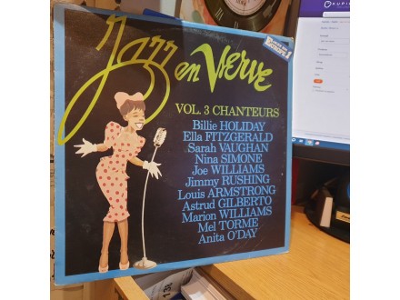 Various ‎– Jazz En Verve Vol. 3 - Chanteurs