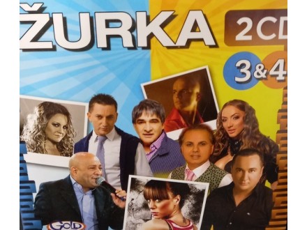 Various – Žurka 3 & 4 (2X CD) CD KARTON U CELOFANU