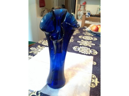 Vaza kobaltno plava Dragan Drobnjak