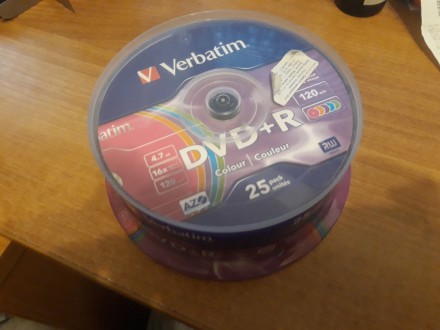 Verbatim Dvd+R colour