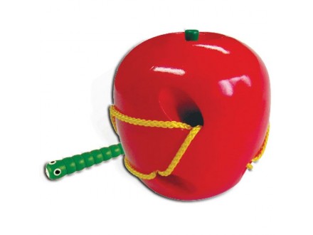 Viga Pertlanje jabuka i crv