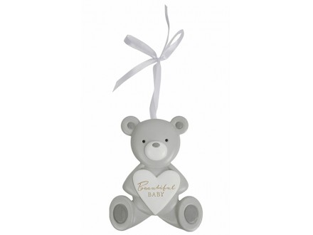 Viseća dekoracija - Teddy Bear, Beautiful Baby - Bambino