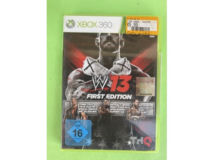 W13 First Edition - Xbox 360 igrica