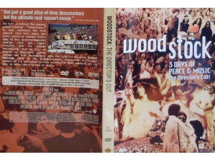 WOODSTOCK - 3 DAYS OF PEACE & MUSIC - DVD