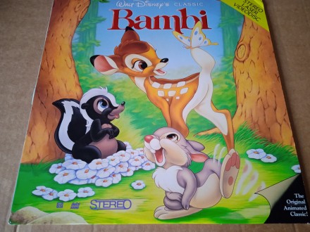 Walt Disney - Bambi, Laserdisc