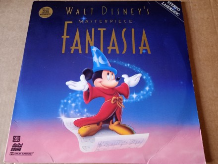 Walt Disney`s Fantasia, Dupli Laserdisc