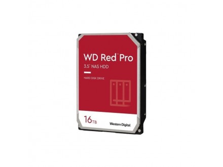 Wd 16TB 3.5` SATA III 512MB 7.200rpm WD161KFGX Red Pro