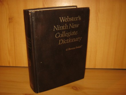 Webster`s Ninth New Collegiate Dictionary