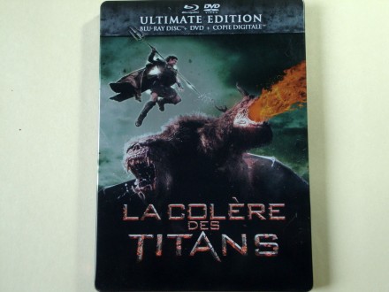 Wrath of the Titans [Steelbook, Blu-Ray+DVD]
