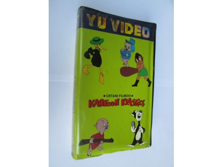 YU Video - Crtani filmovi VHS - Jugoslavija