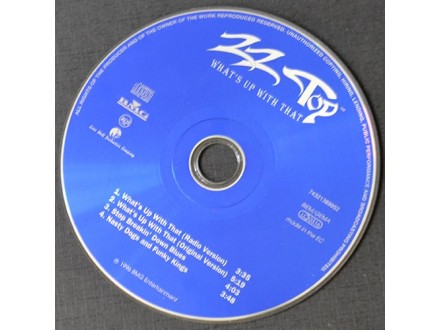 ZZ Top ‎– What`s Up With That (samo CD)