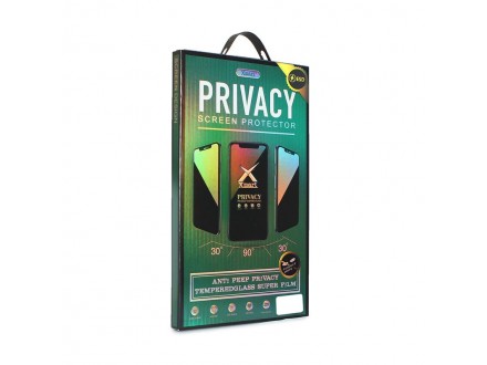 Zaštitno Staklo X mart 9D Privacy za iPhone 14 Pro Max 6.7