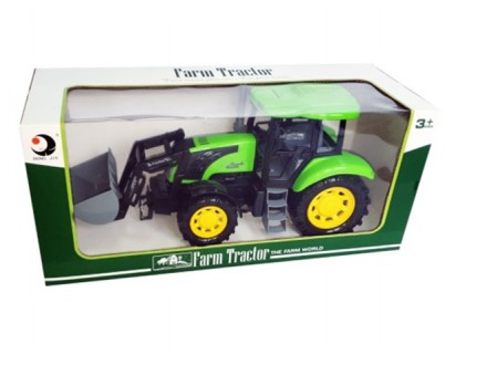 Zeleni veliki traktor