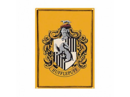 Zidna dekoracija - HP, Hufflepuff, metal - Harry Potter