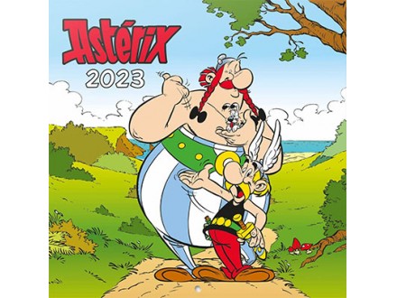Zidni kalendar 2023 - Asterix &; Obelix, 30x30 cm - Asterix &; Obelix