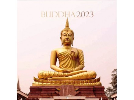 Zidni kalendar 2023 - The Buddha, 30x30 cm - Buddha