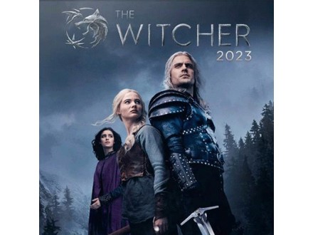 Zidni kalendar 2023 - The Witcher, 30x30 cm - The Witcher