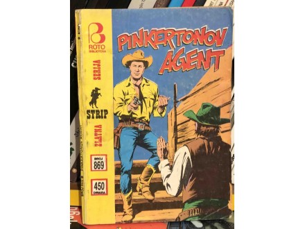 Zlatna serija 869 - Pinkertonov agent - Teks