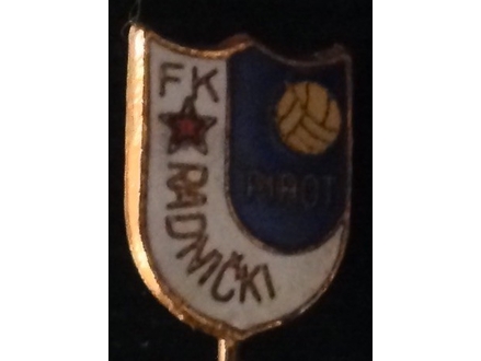 Znacka emajlirana - FK Radnicki
