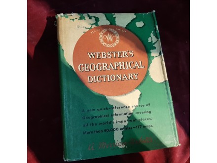 bb Webster`s Geographical Dictionary