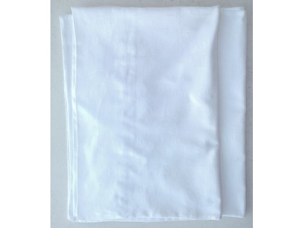 bele dve jastučnice damast 87x64 cm