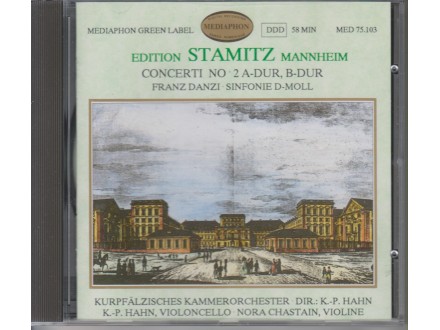 cd / Edition STAMIZ mannheim - Concerti 2 A-DUR, B-DUR