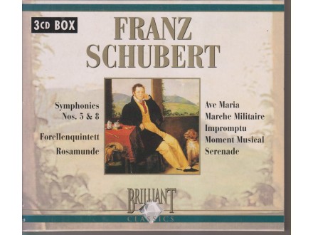cd / FRANZ SCHUBERT - Simphonies Nos. 5 &; 8 + 3 CD
