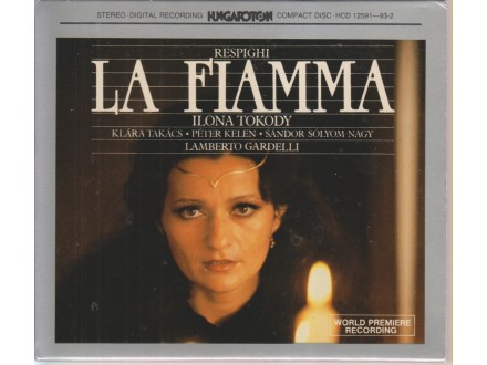 cd / Respighi - LA FIAMMA opera in 3 acts + 3 CD