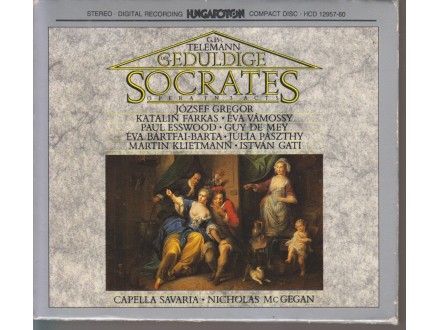 cd / TELEMANN - DER GEDULDIGE SOCRATES + 4 CD