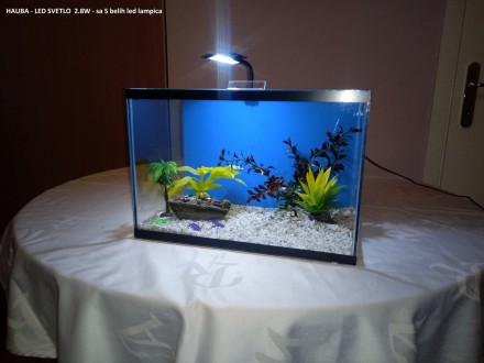 hauba-LED svetlo 2,8W za akvarijum