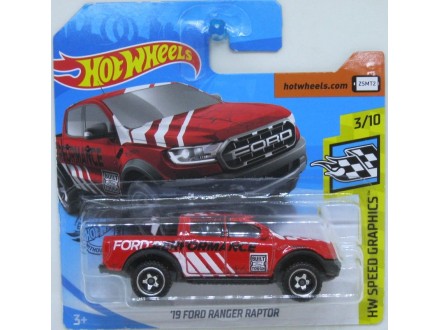 hot wheels ford ranger `19 raptor