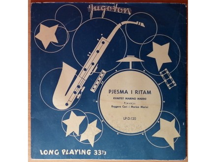 jazz LP: MARINO MARINI - Pjesma i ritam, 2. press, VG