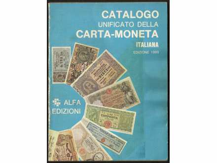 katalog italija carta moneta 1989
