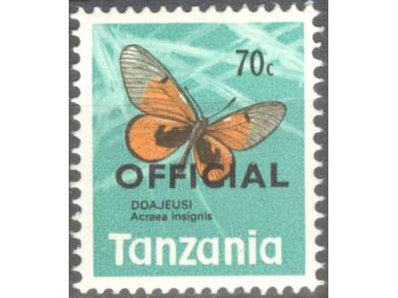 kt377h,  10. dec.1973. Tanzania Mi22  **  1/10