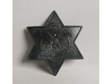 oznaka stara ZVEZDA SHERIFF TEXAS IDEAL Germany