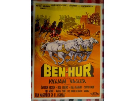 plakat BEN-HUR (Charlton Heston)