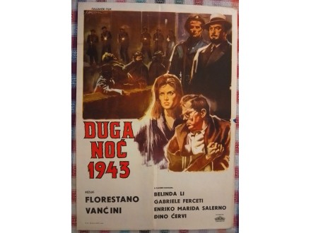 plakat DUGA NOĆ 1943