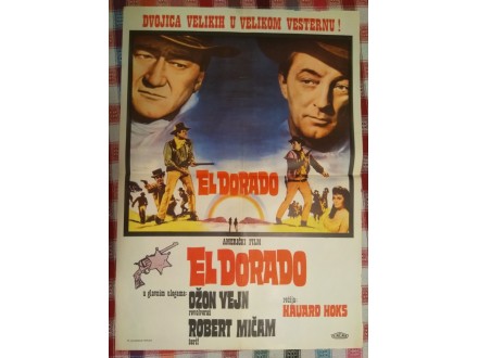 plakat EL DORADO (John Wayne)
