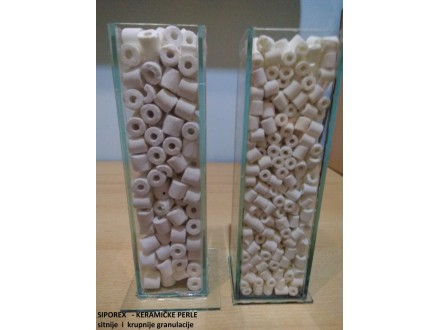 siporex-keramičke perle -filterski materijal